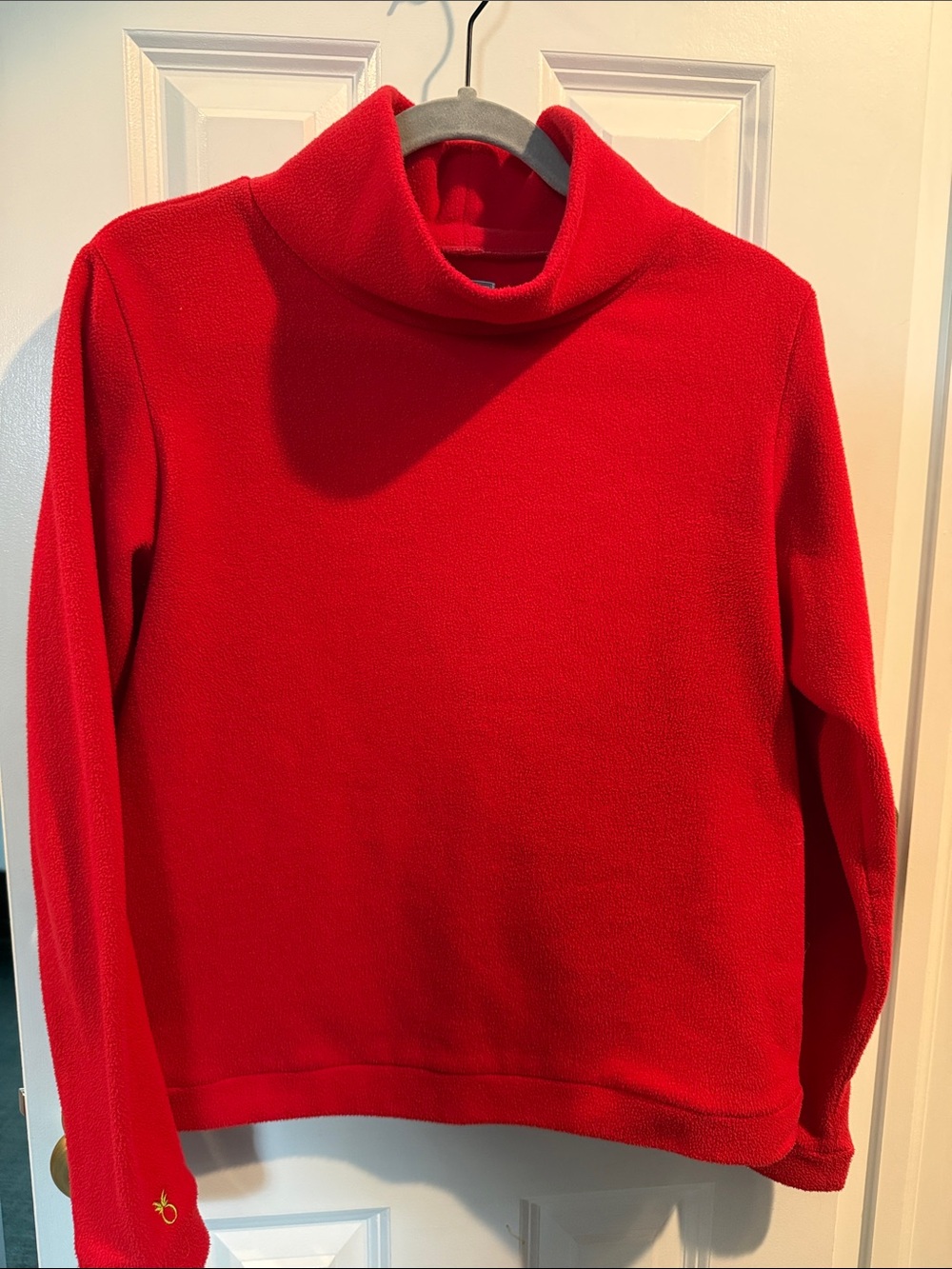 Dudley Stephens Classic Red Turtleneck